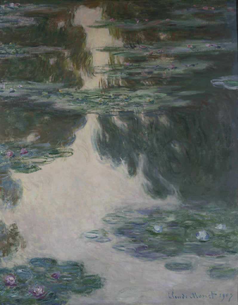 Detail of Water Lilies, 1907 by Claude Monet