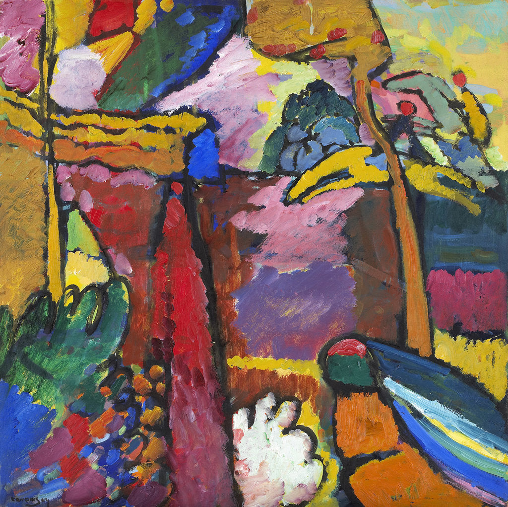 Detail of Study for Improvisation V, 1910 by Wassily Vasilyevich Kandinsky