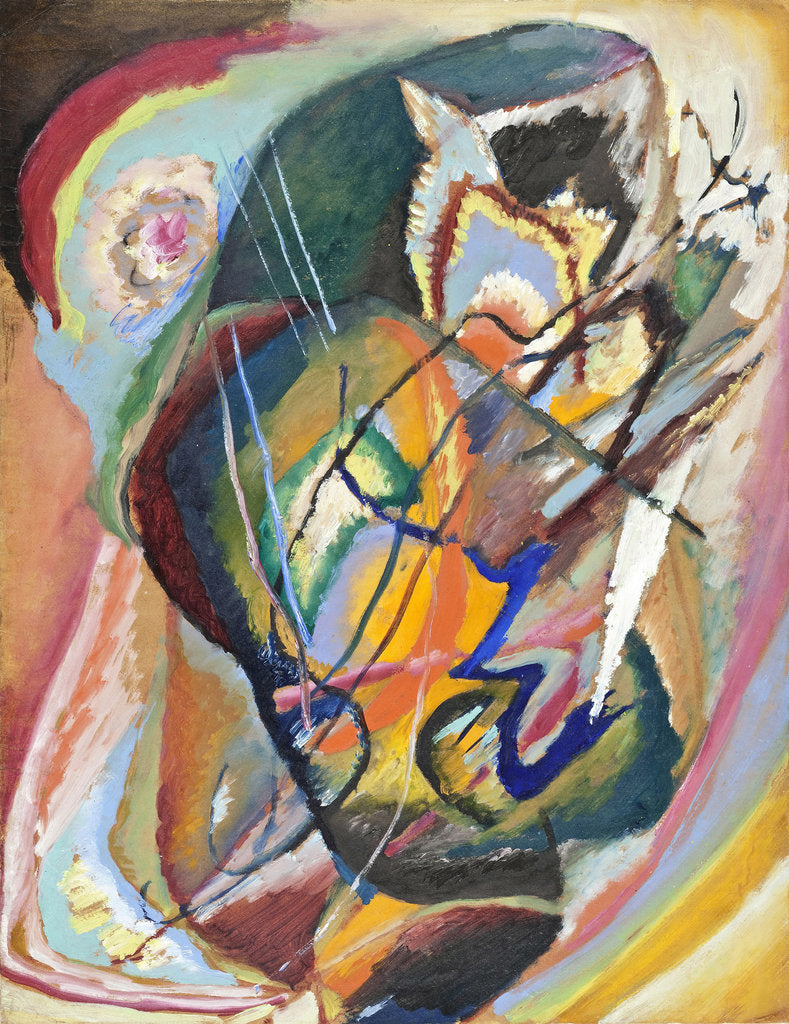 Detail of Untitled Improvisation III, 1914 by Wassily Vasilyevich Kandinsky