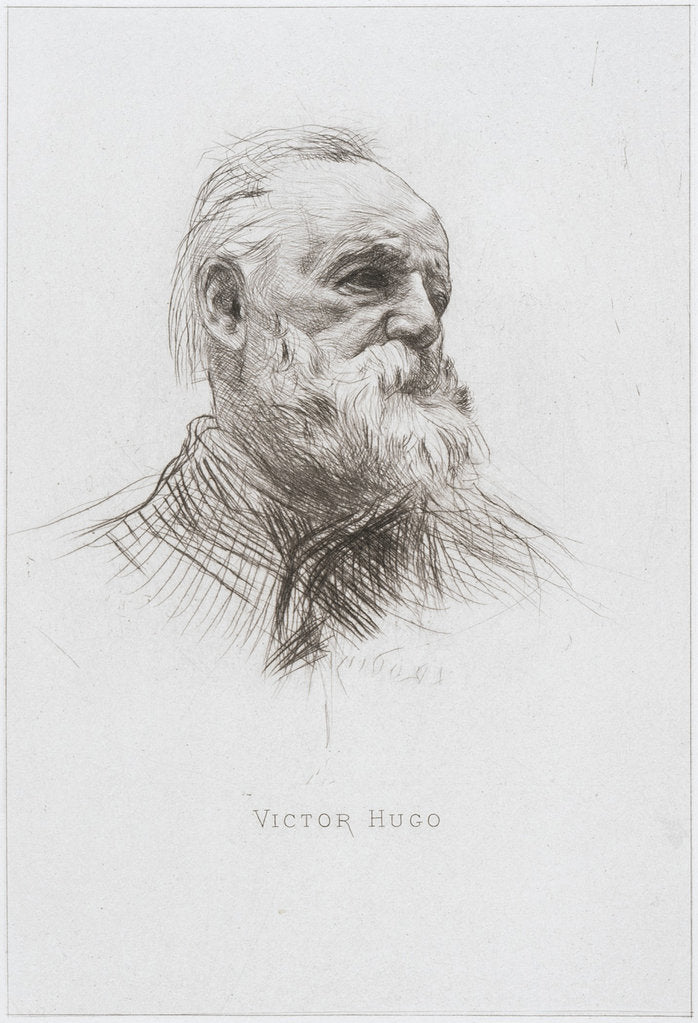 Detail of Victor Hugo, 1884 by Auguste Rodin
