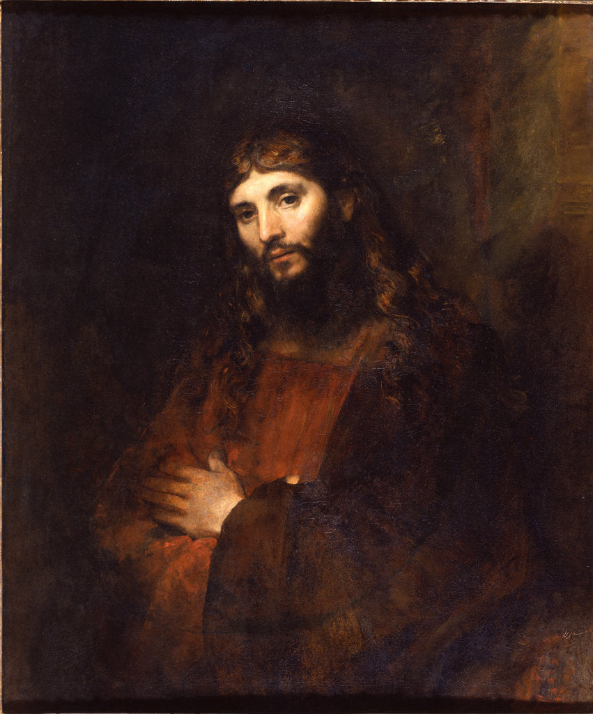 Detail of Christ with Arms Folded, 1656-1661 by Rembrandt van Rhijn