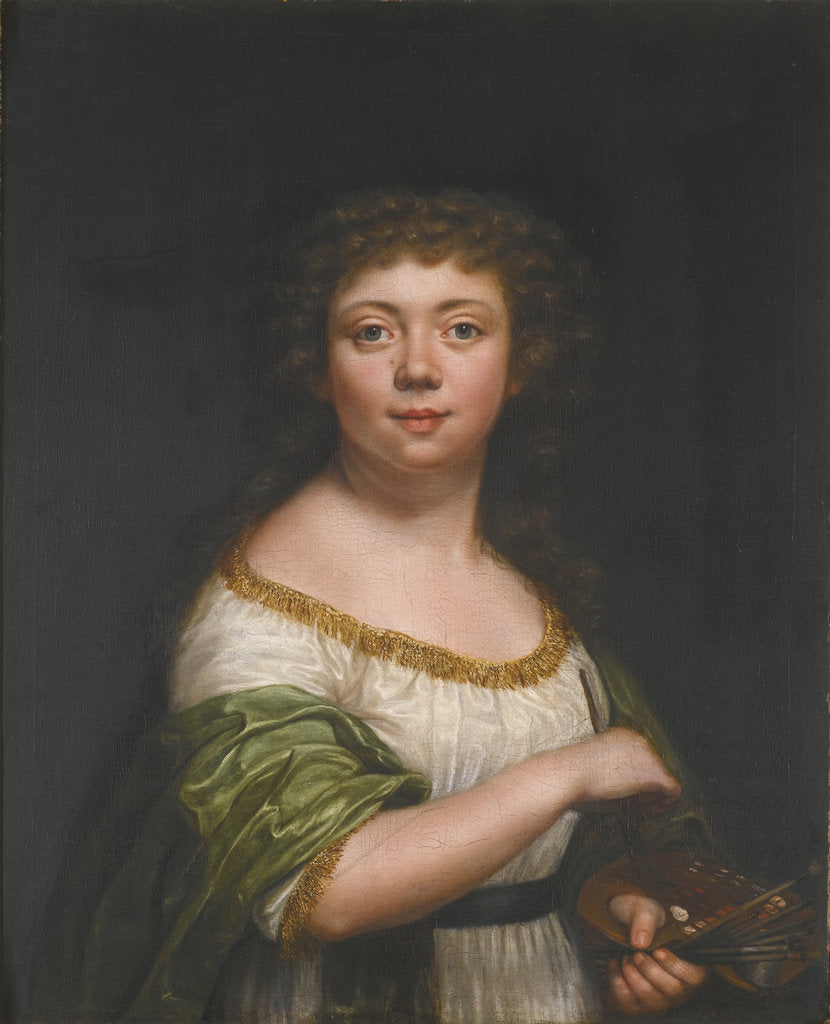 Self-portrait, aged twenty-one, 1793 by Friederike Julie Lisiewska