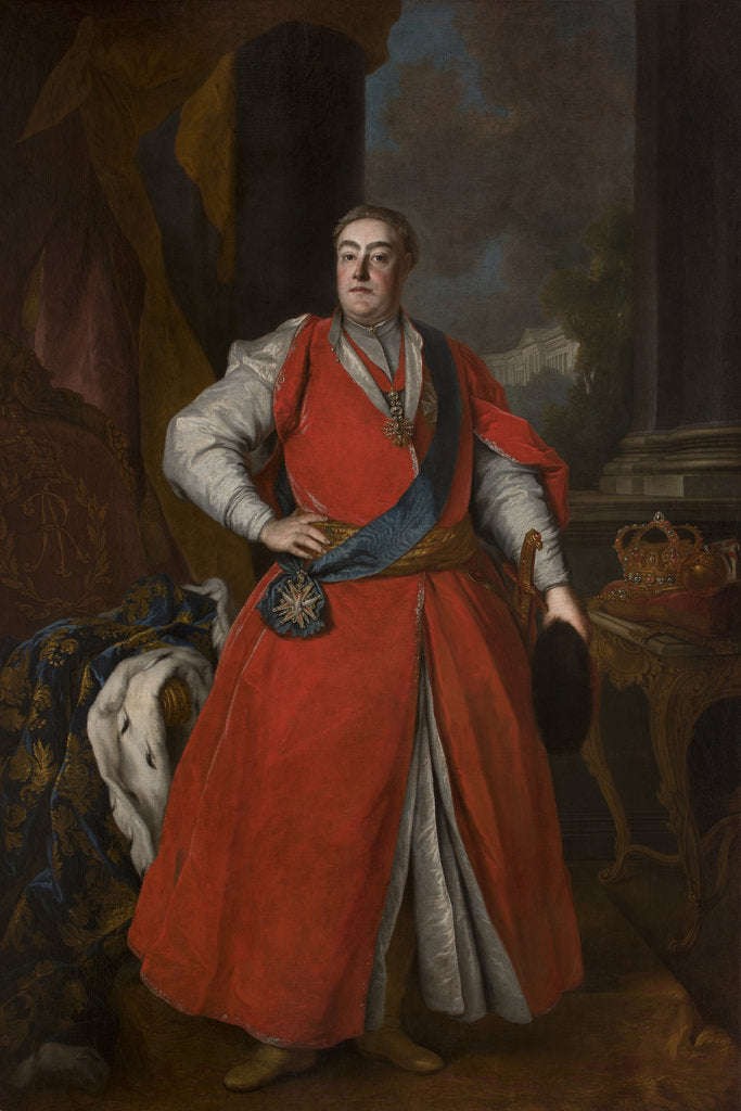 Detail of Portrait of King Augustus III in Polish costume, ca 1737 by Anonymous