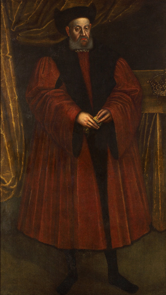 Detail of Portrait of Sigismund I of Poland, 17th century by Anonymous