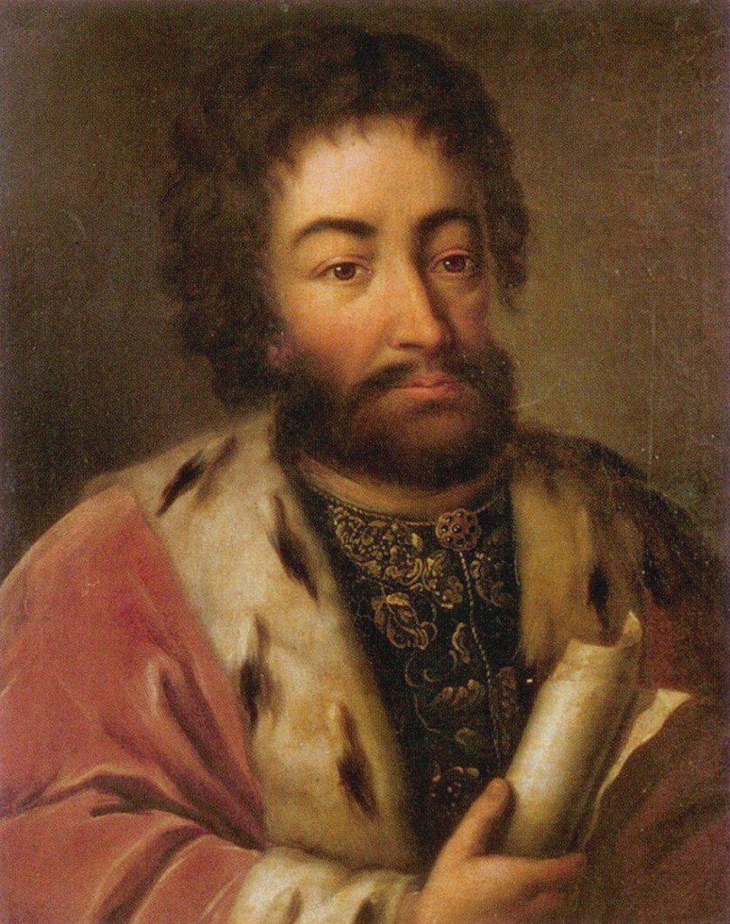 Detail of Prince Nikita Ivanovich Odoyevsky (ca 1605-1689) by Anonymous