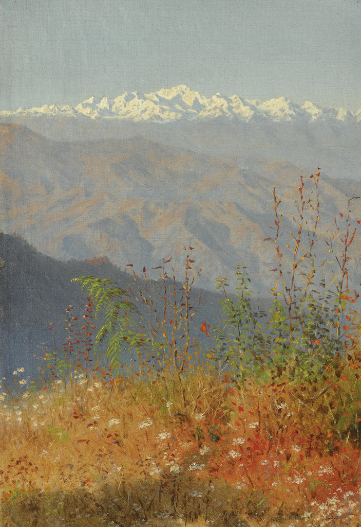Detail of Sunset in the Himalayas, 1879 by Vasili Vasilyevich Vereshchagin