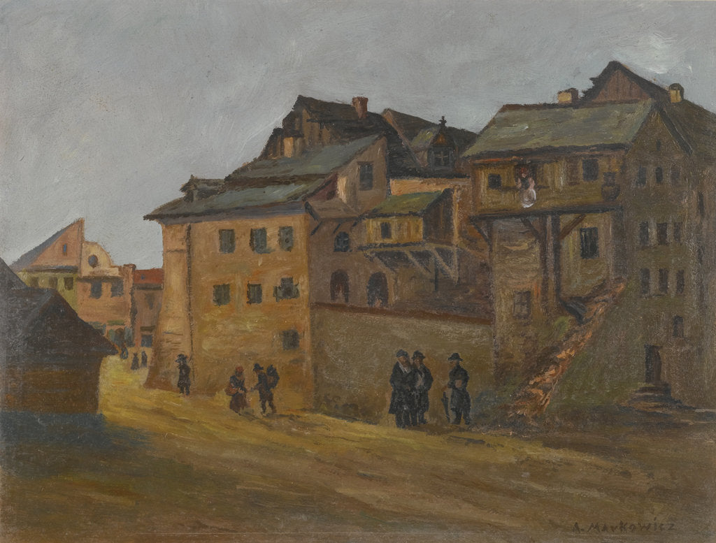 Detail of Jewish quarter in Krakow by Artur Markowicz