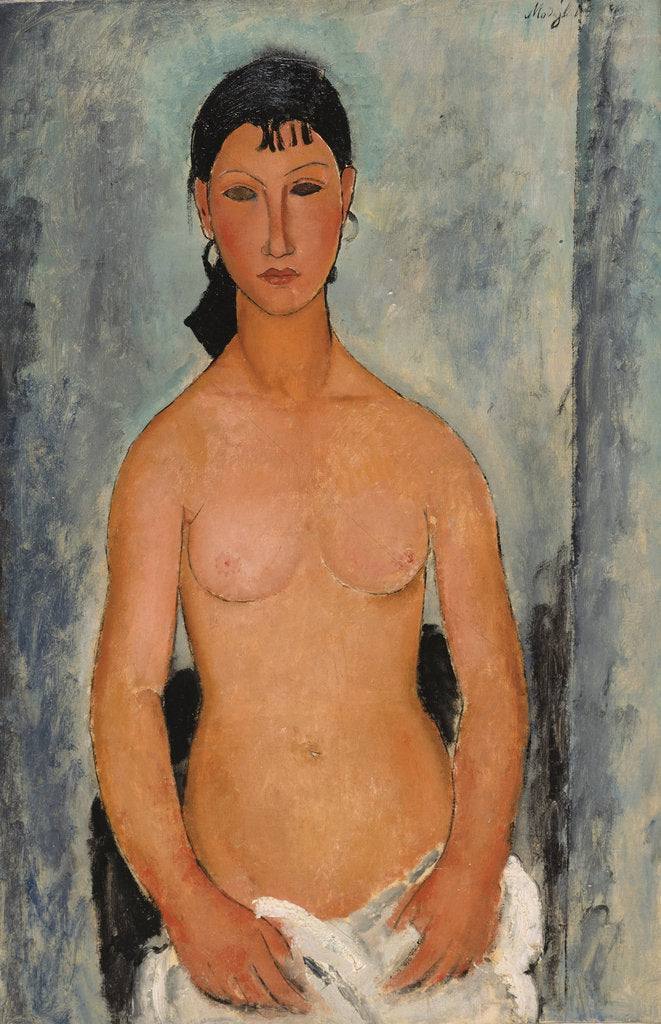 Detail of Standing Nude, 1918 by Amedeo Modigliani