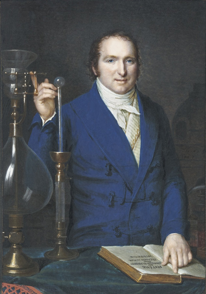 Detail of Portrait of Antoine François Comte de Fourcroy by François Dumont