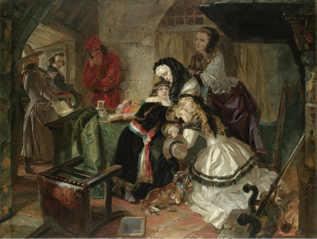 Detail of Marie Antoinette by Edward Matthew Ward