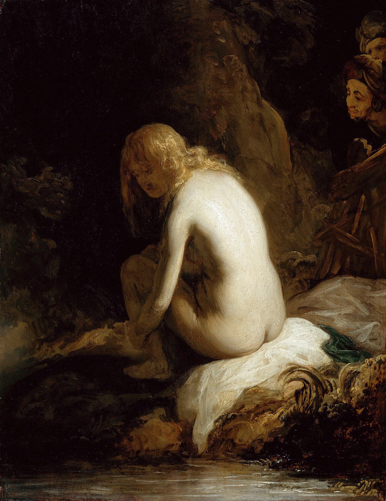Detail of Susanna and the Elders by Govaert Flinck