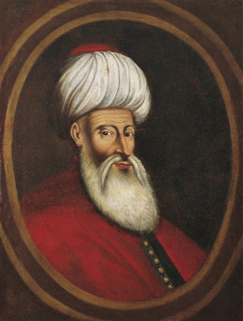 Detail of Portrait of the Vizier Kibleli Mustafa Pasha, 1670s by Austrian master