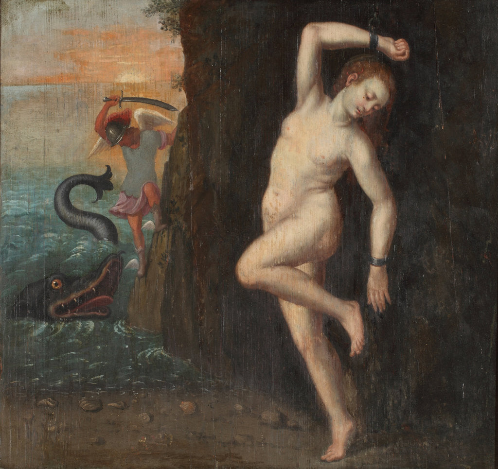 Detail of Perseus and Andromeda, ca. 1600 by Anonymous
