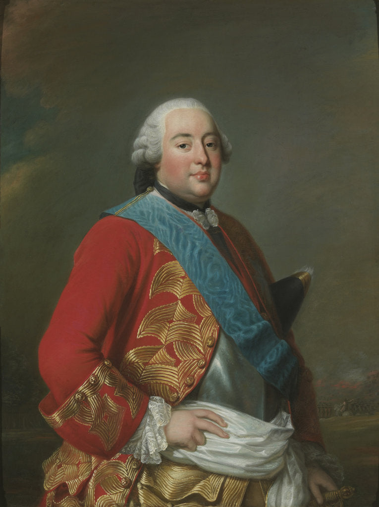 Detail of Portrait of Louis Philippe I, Duce de Orléans, ca 1770 by Alexander Roslin