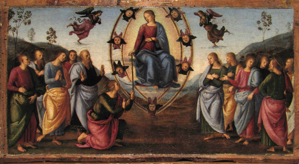 Detail of Predella Panel of the Fano Altarpiece, 1497 by Raphael