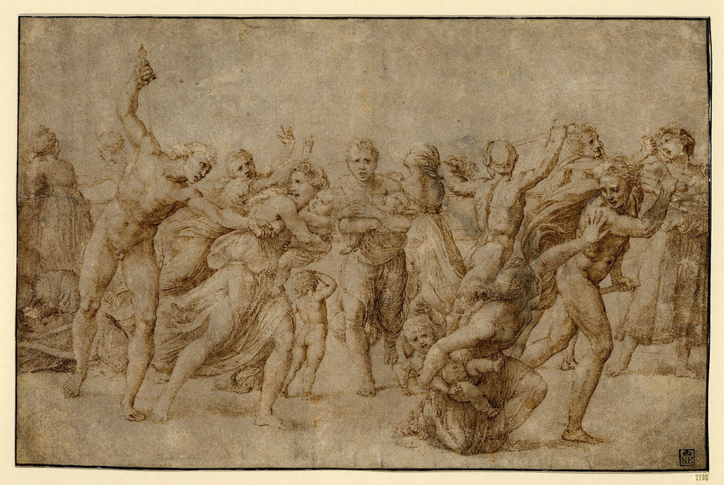 Detail of The Massacre of the Innocents, c. 1512 by Raphael