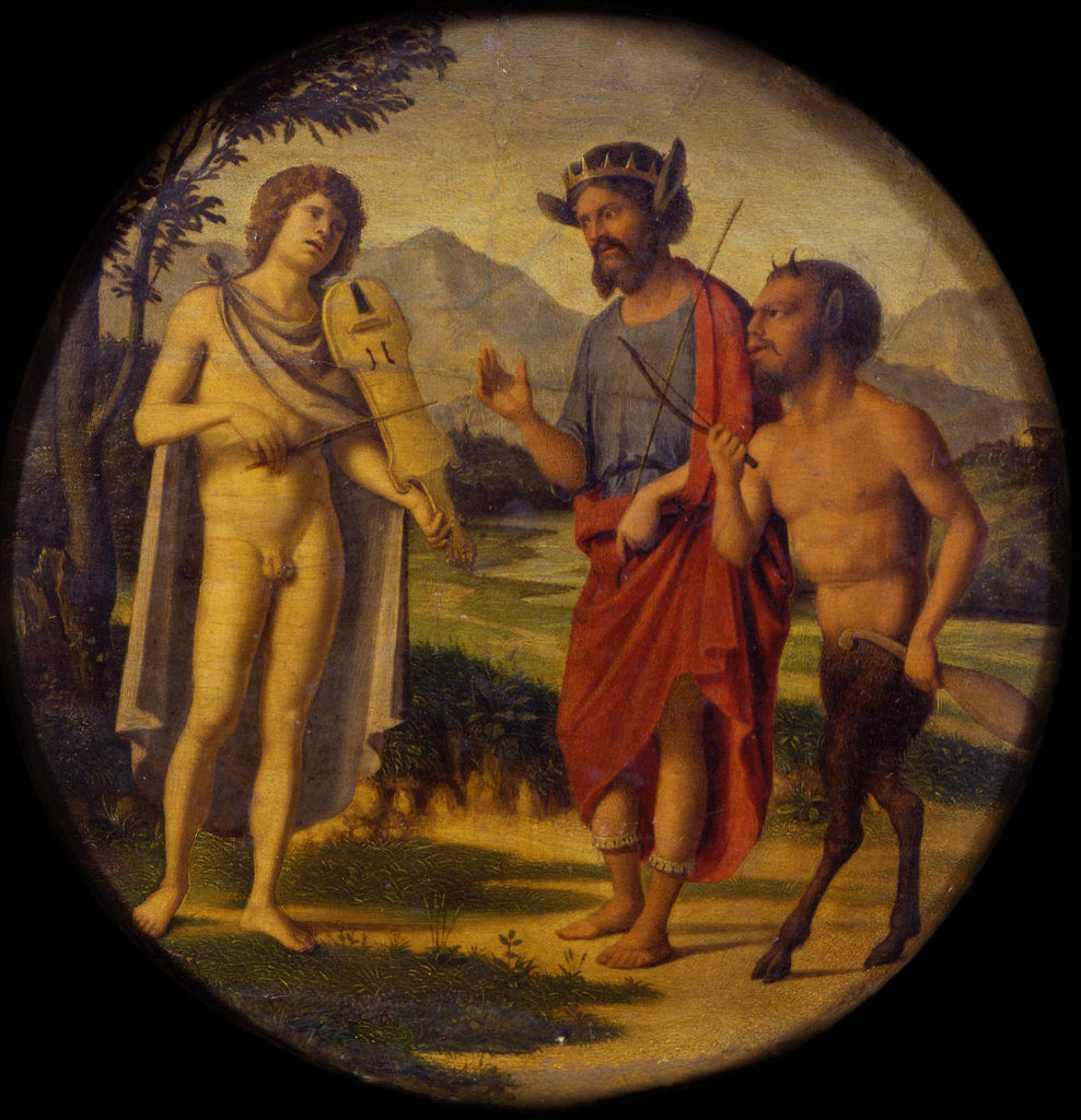 Detail of The Judgement of Midas, 1505-1508 by Giovanni Battista Cima da Conegliano