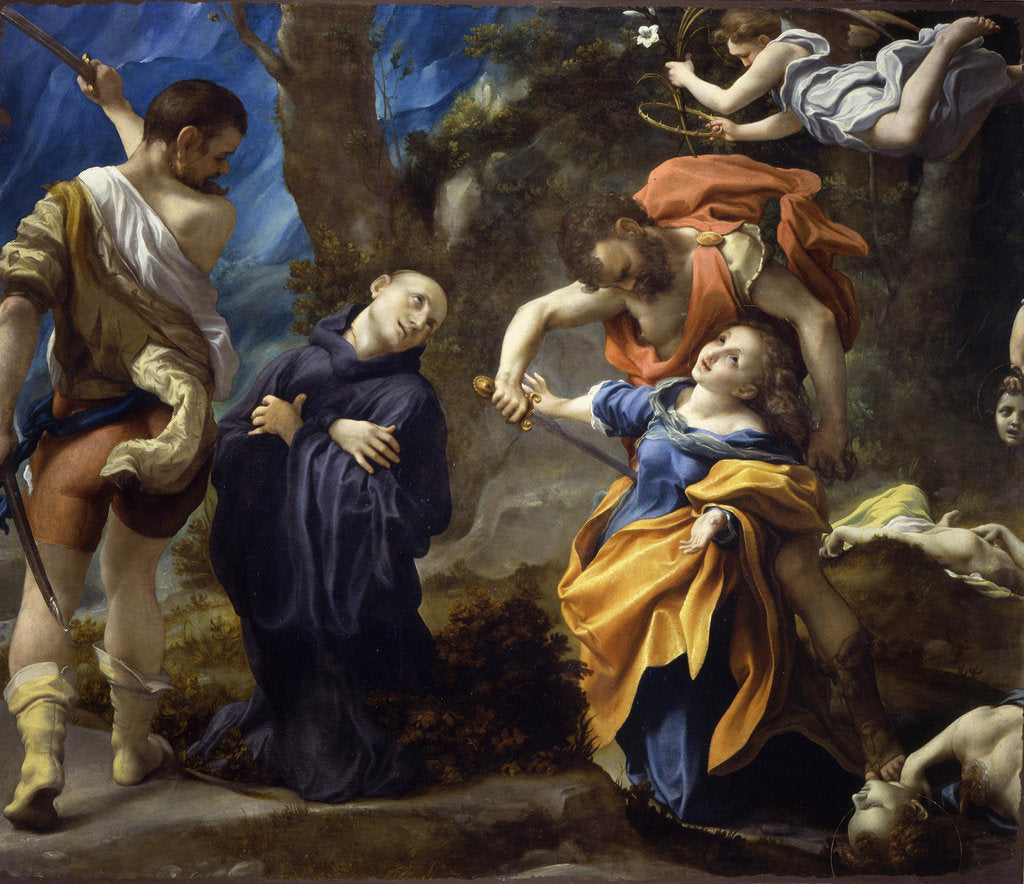 Detail of Martyrdom of the Saints Placidus, Flavia Domitilla, Eutychius and Victorinus, 1525 by Correggio