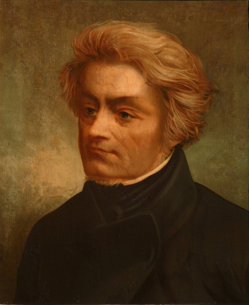 Detail of Portrait of the poet Adam Mickiewicz, 1883 by Tytus Maleszewski