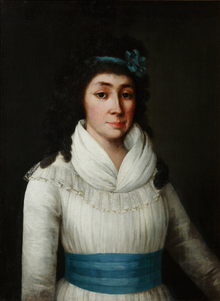 Detail of Portrait of Yelizaveta Petrovna Yankova, née Rimskaya-Korsakova, 1794 by Anonymous