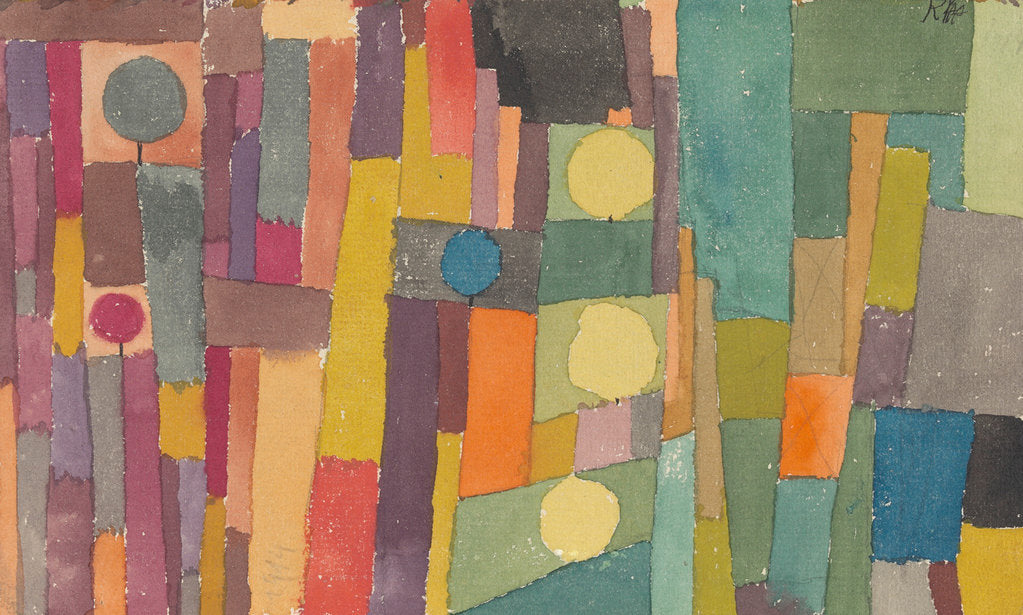 Detail of In the Style of Kairouan by Paul Klee
