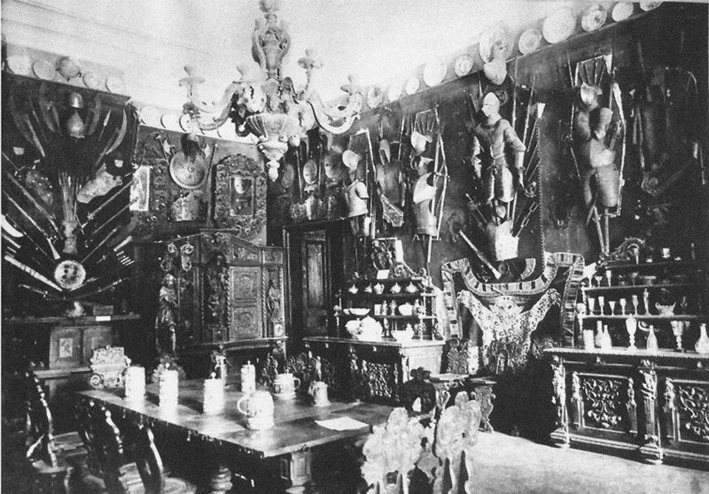 Detail of Ostafyevo Estate. The Great Dining Room, End of 19th century by Anonymous