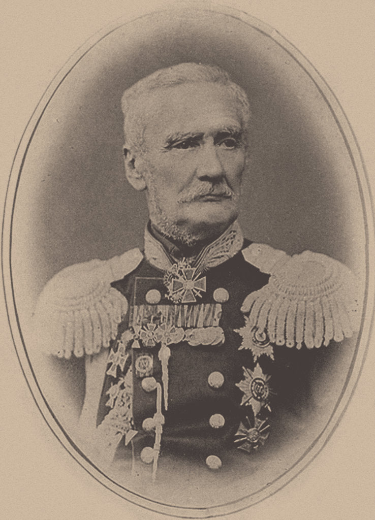Detail of General Sergey Petrovich Buturlin, 1860s by Anonymous