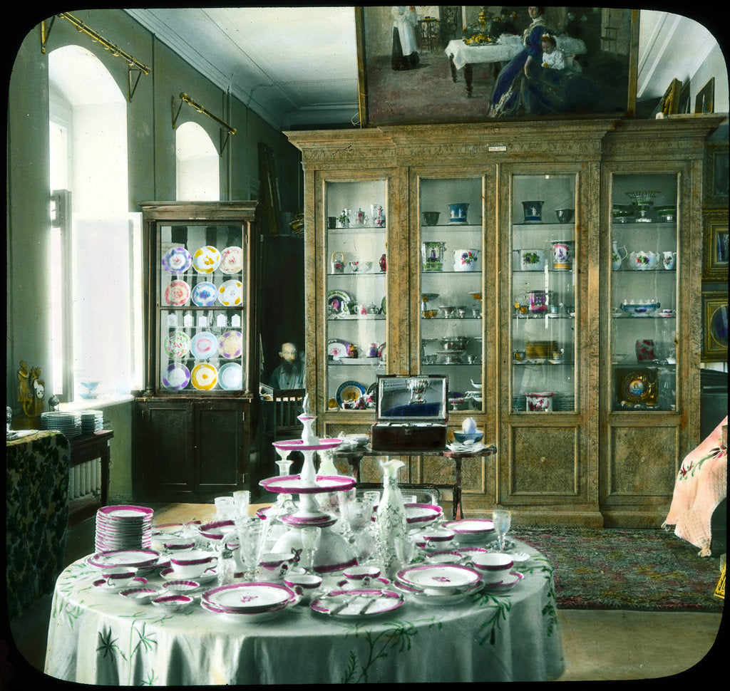 Detail of Torgsin store (Trade with foreigners), Moscow, 1931 by Branson DeCou