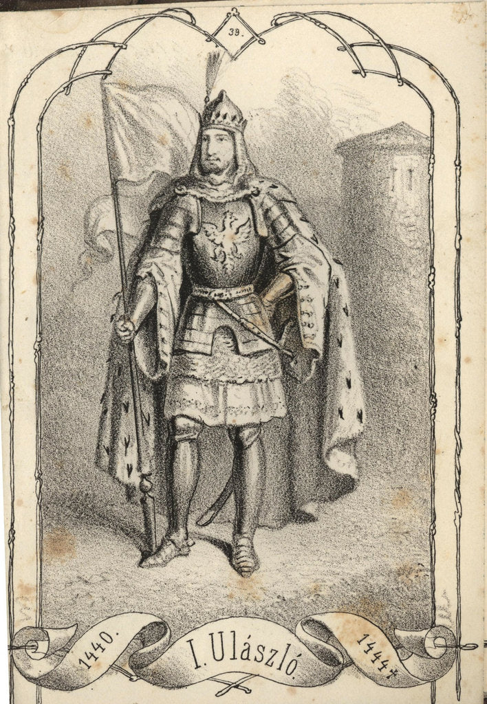 Detail of Vladislaus III of Varna by Béla Vizkelety
