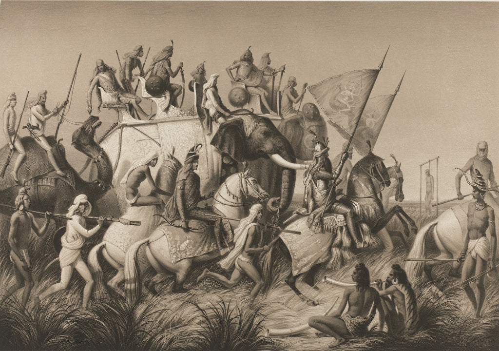 Detail of Journey through India, 1845-1848 by Alexei Dmitriyevich Saltykov