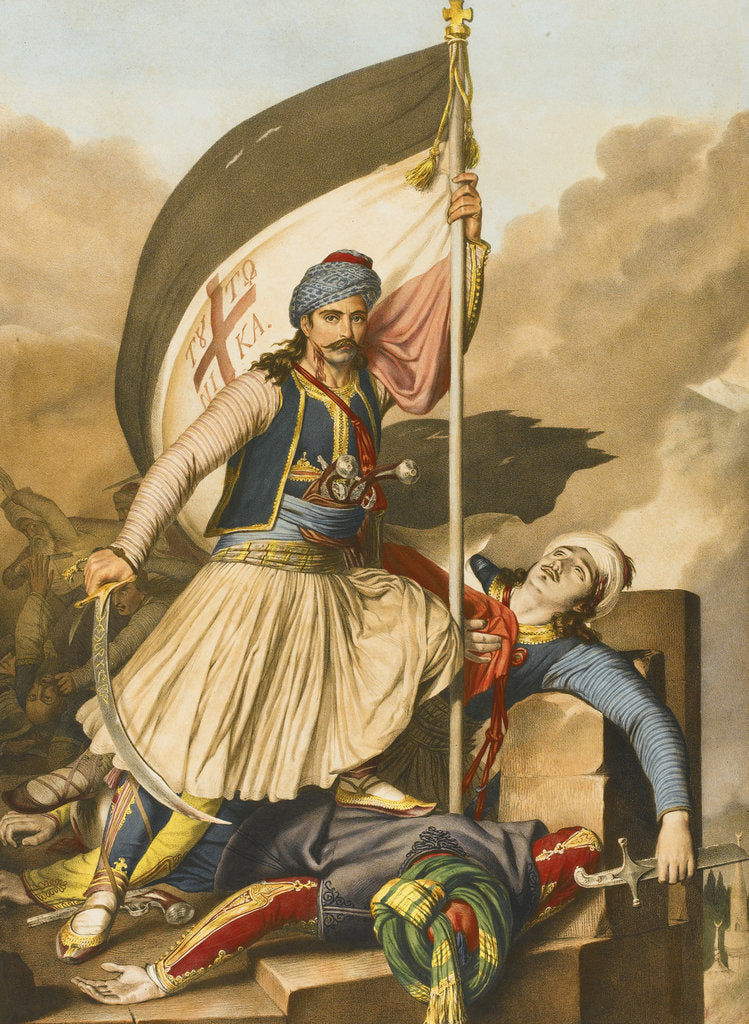 Detail of Nikolakis Mitropoulos by Louis Dupré