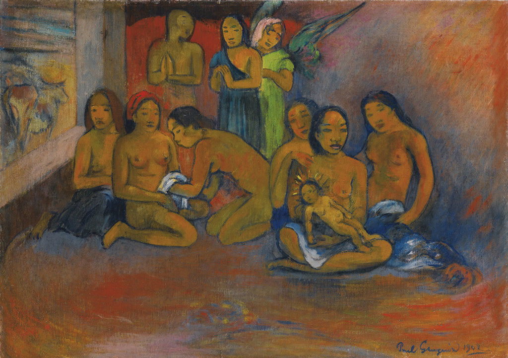 Detail of Nativité, 1902 by Paul Eugéne Henri Gauguin