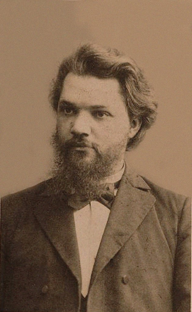 Detail of Portrait of Alexei Ivanovich Vvedensky (1861?1913), End of 19th century by Photo studio of Mikhail Volkov