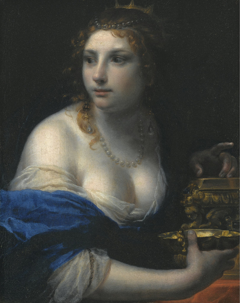 Detail of Artemisia II of Caria by Simone Pignoni