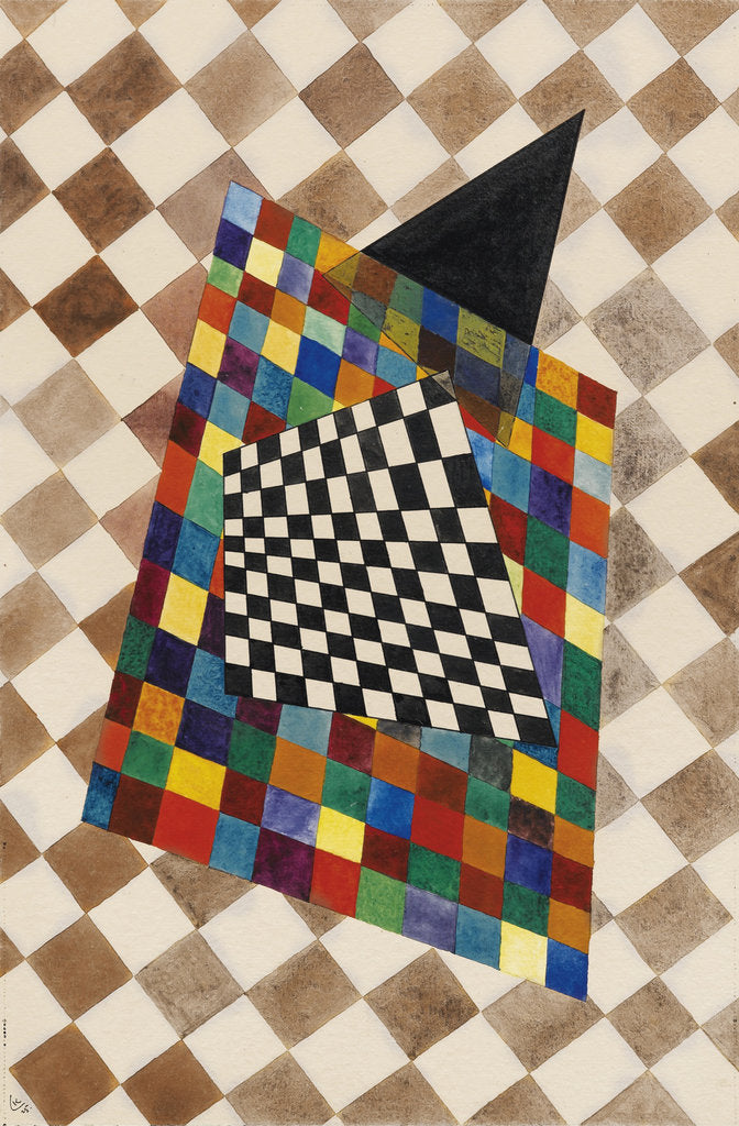 Detail of Squared, 1925 by Wassily Vasilyevich Kandinsky