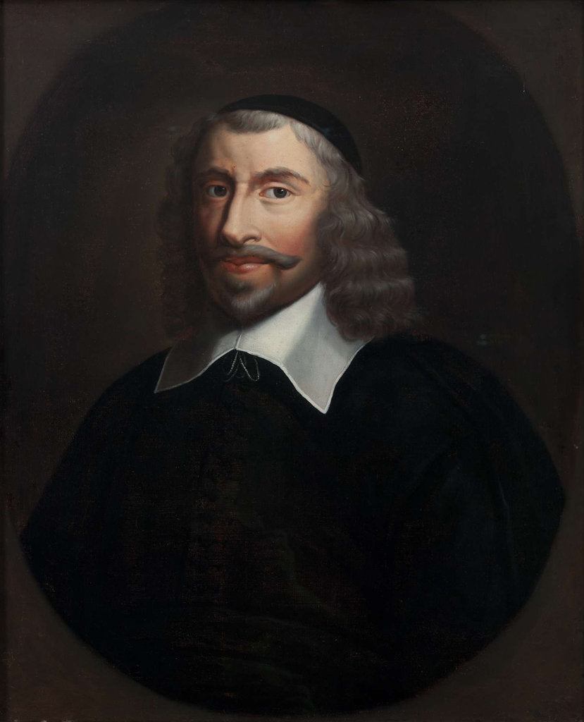 Detail of Portrait of Thomas Hobbes, Last quarter of 17th century by Anonymous