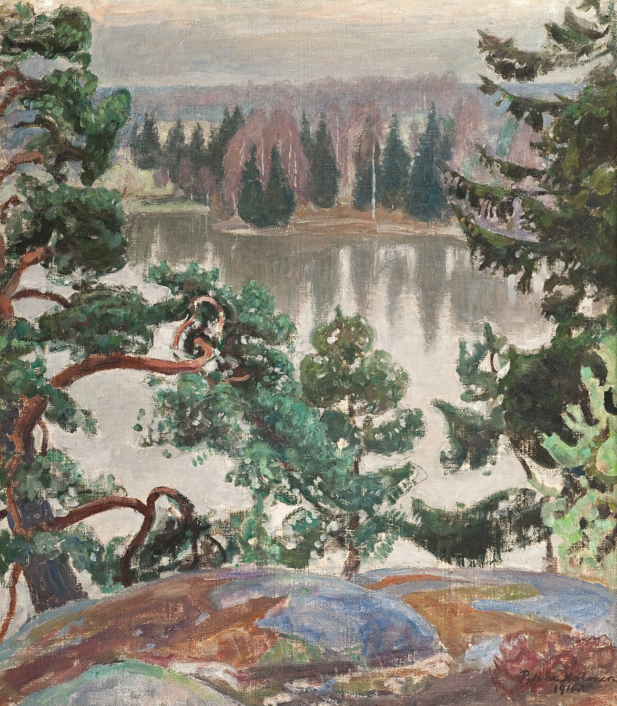 Detail of Sarvikallio, 1916 by Pekka Halonen