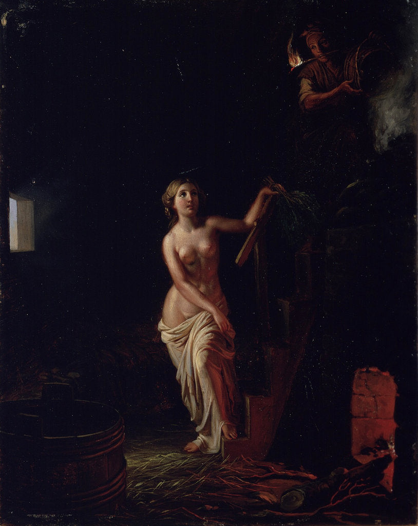Detail of Bridal Sauna, before 1866 by Robert Wilhelm Ekman