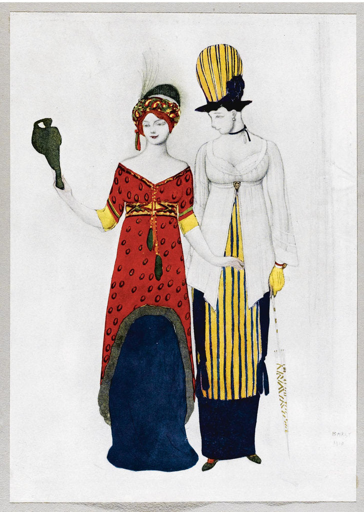 Detail of The Decorative Art of Léon Bakst, London: The Fine Art Society, 1913, 1913 by Léon Bakst