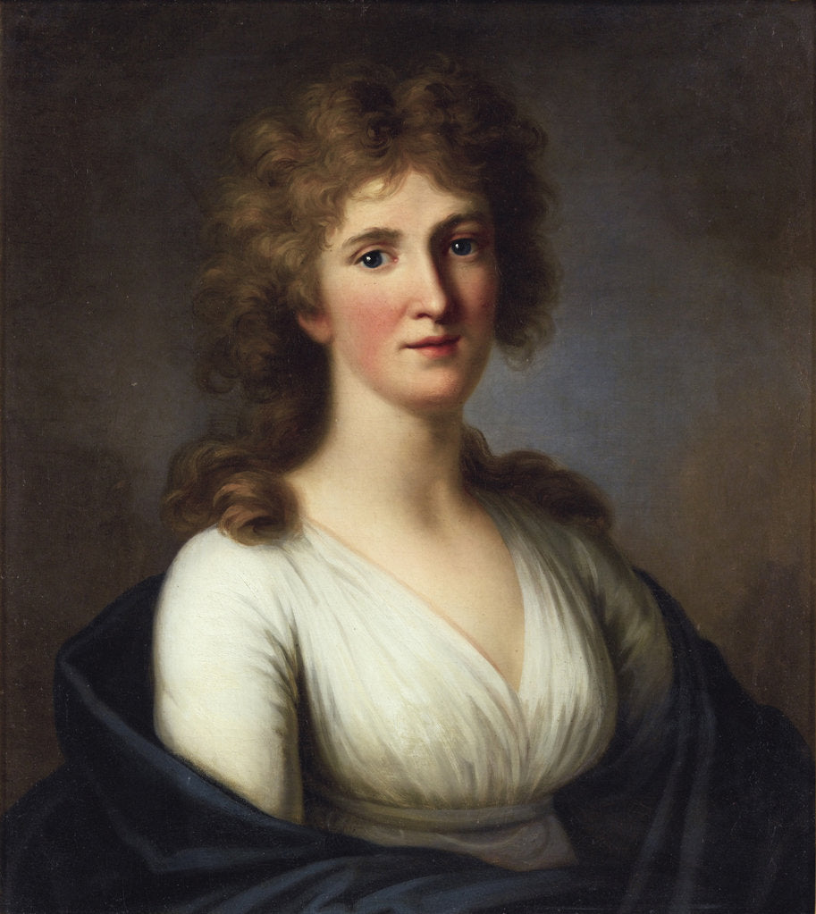 Portrait of Sara Anna von Miltitz by Johann Friedrich August Tischbein