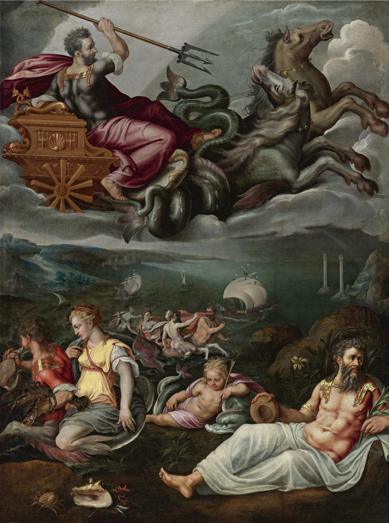 Detail of Allegory of the Sea by Johannes Stradanus