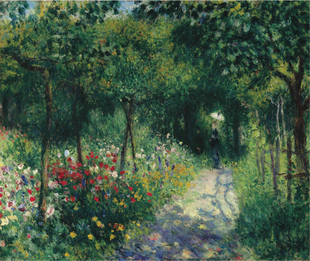 Detail of Women in the Garden, 1873 by Pierre Auguste Renoir