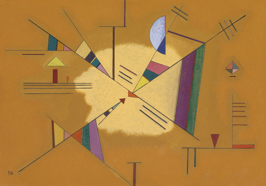 Detail of Diagonal, 1930 by Wassily Vasilyevich Kandinsky