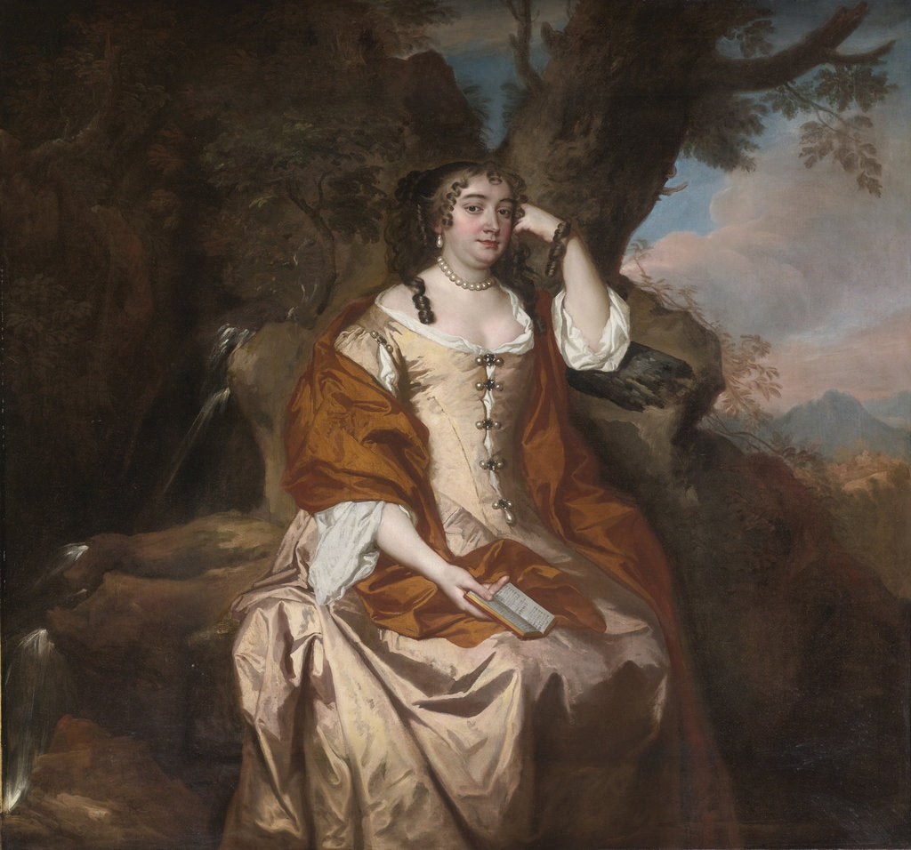 Detail of Portrait of Lady Anne Hyde, Duchess of York by Sir Peter Lely