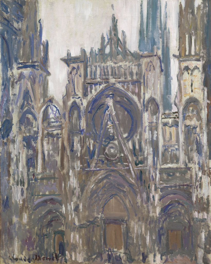 Detail of The Rouen Cathedral, 1892 by Claude Monet