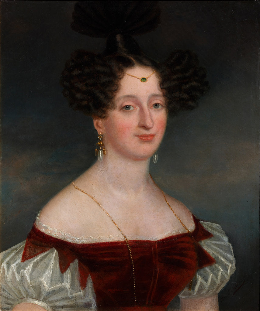 Detail of Portrait of Countess Yelizaveta Ksaweryevna Vorontsova by Christina Robertson