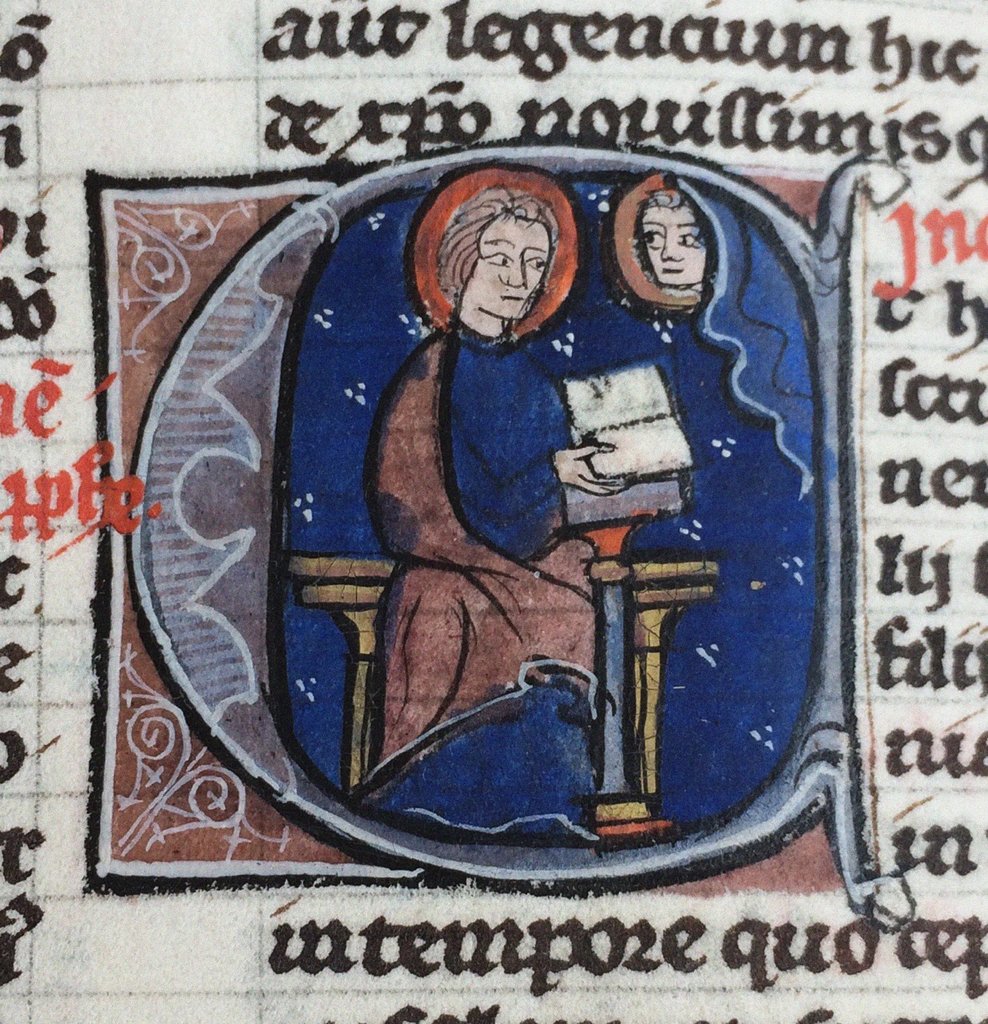 Detail of Im reading the Letters of Abelard and Heloise by Anonymous