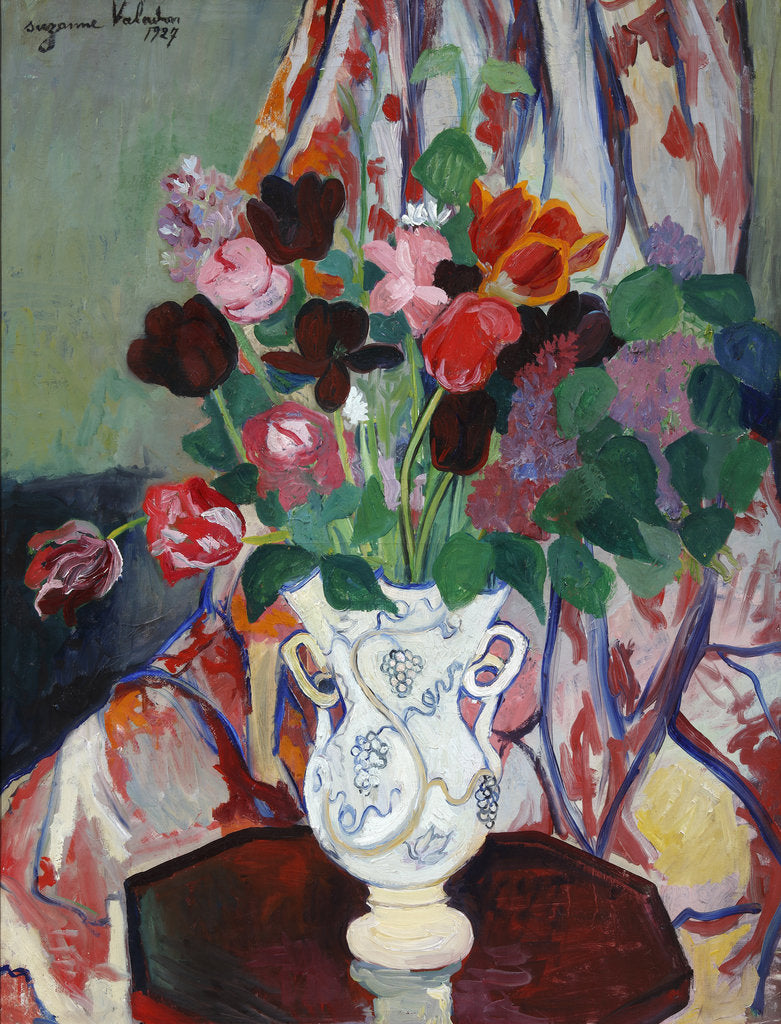 Detail of Vase with Tulips, 1927 by Suzanne Valadon