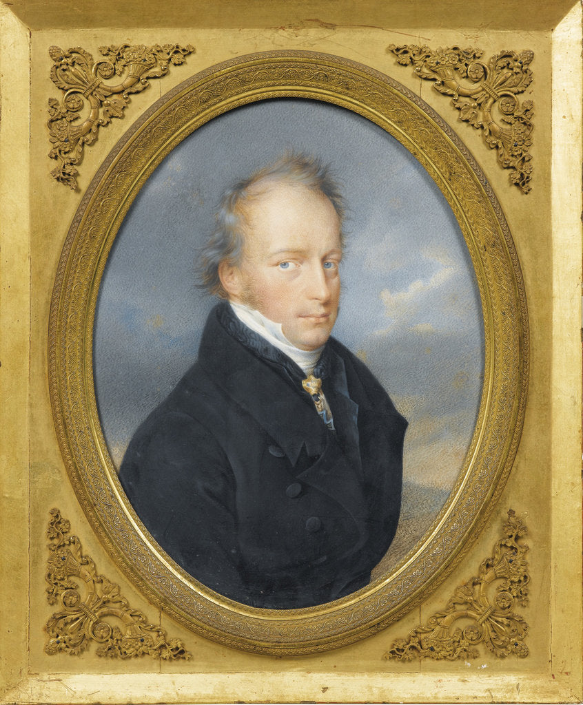 Detail of Archduke Anton Victor of Austria, Viceroy of Lombardy-Venetia by Friedrich Johan Gottlieb Lieder
