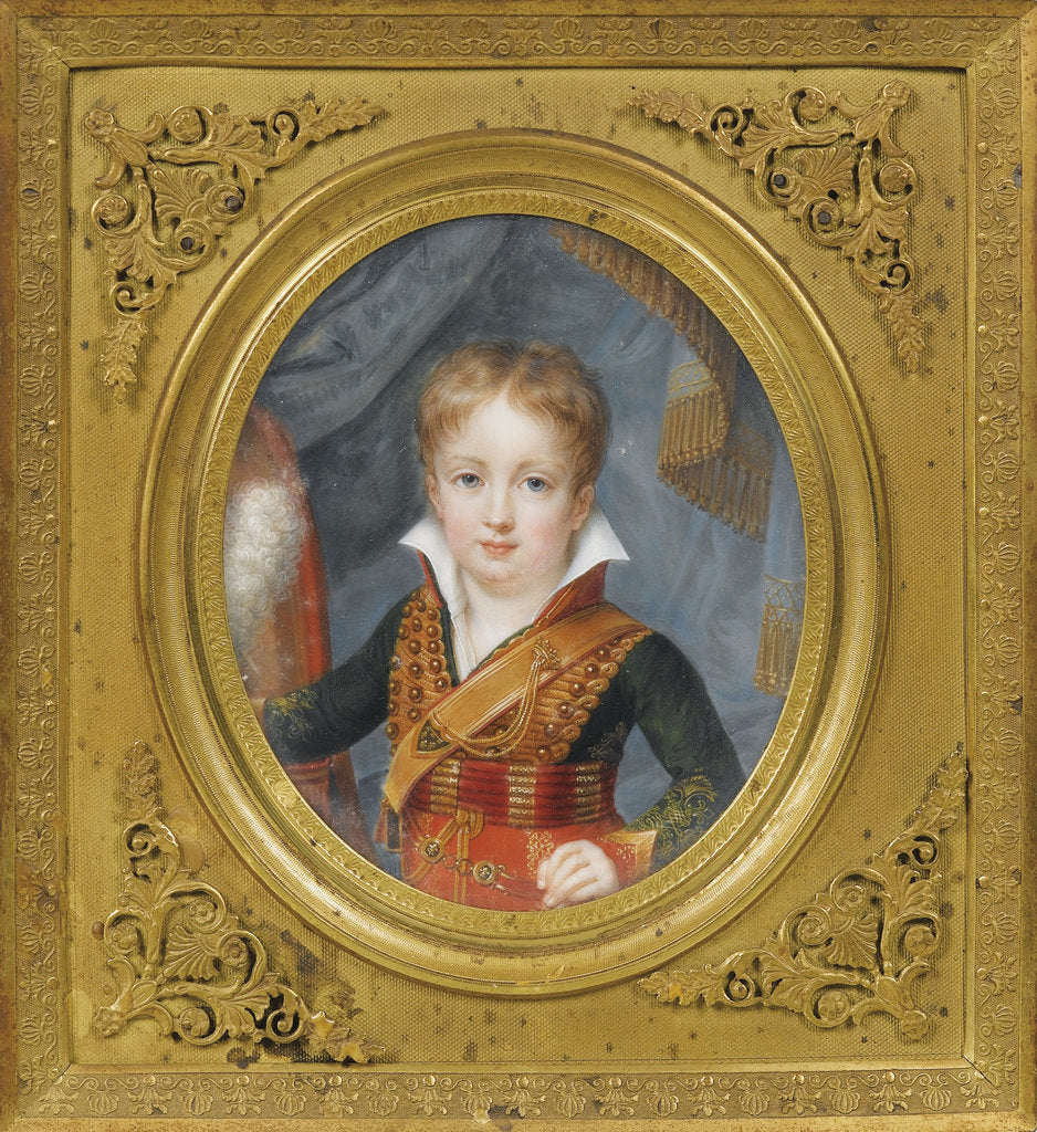 Detail of Prince Ferdinand Philippe, Duke of Orléans as child by Anonymous